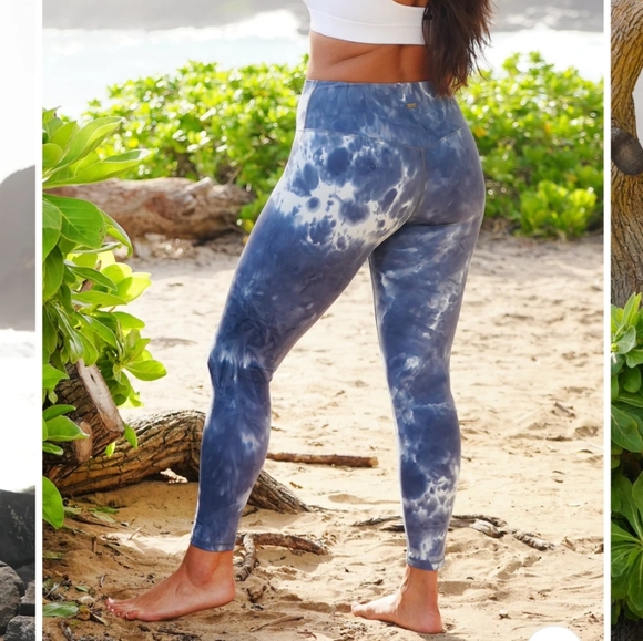 Love Fitness Apparel Pants - Makai Leggings - Deep Ocean